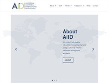 Tablet Screenshot of aiid.org